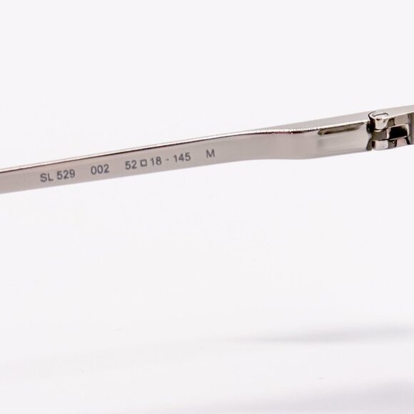 NEW SAINT LAURENT SL 529 002 SILVER GREY UNISEX SUNGLASSES SAINT LAURENT SL529 - Picture 9 of 11